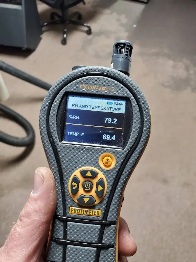 Moisture meter humidity assessment for Fire & Smoke Damage Restoration in Laurinburg
